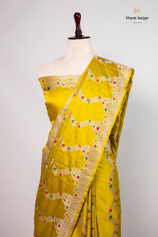 Banarasi mashru handloom Silk code-BSH33