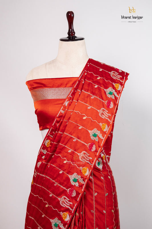 Banarasi mashru handloom Silk code-BSH39