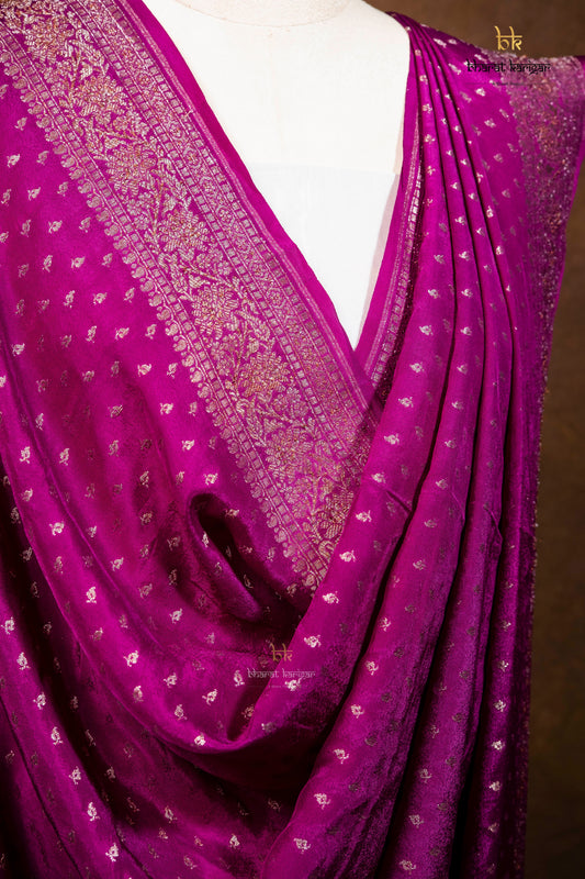 Banarasi Handloom Crepe Dupatta Code-BDH01