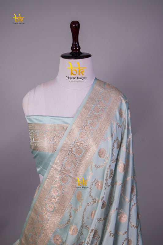 Banarasi mashru handloom Silk code-BYD115