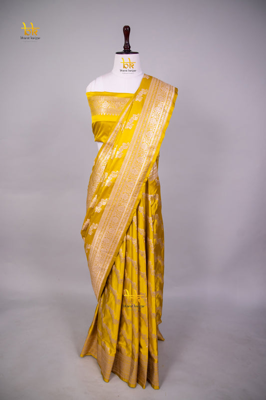 Banarasi mashru handloom Silk code-BYD116