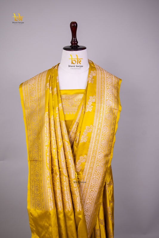 Banarasi mashru handloom Silk code-BYD116