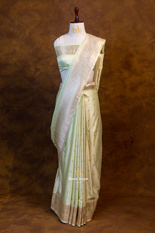 Banarasi mashru handloom Silk code-BYD058