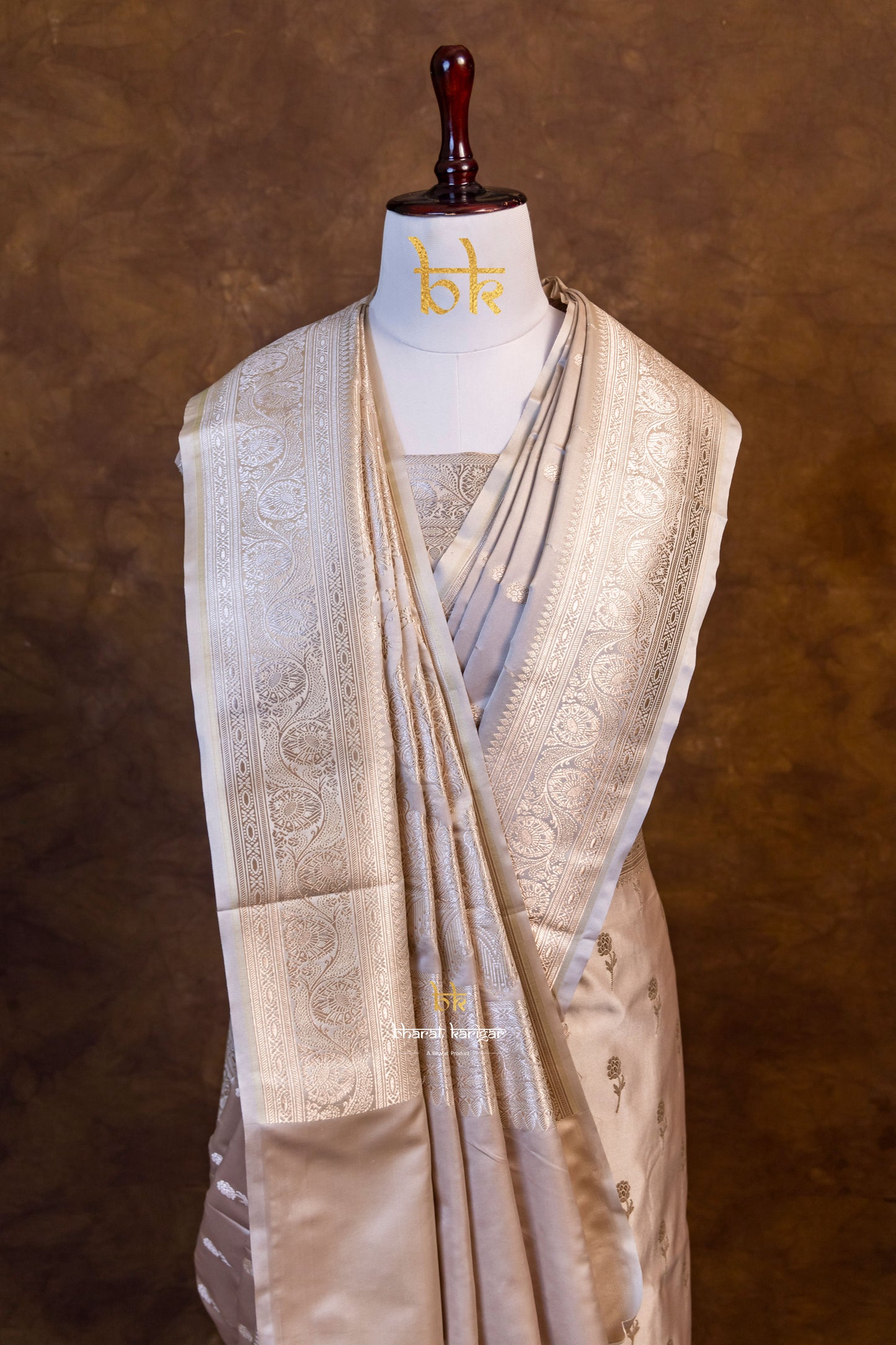 Banarasi mashru handloom Silk code-BYD059
