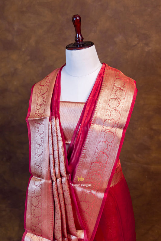 Banarasi Tissue handloom Silk Saree code-BSS05