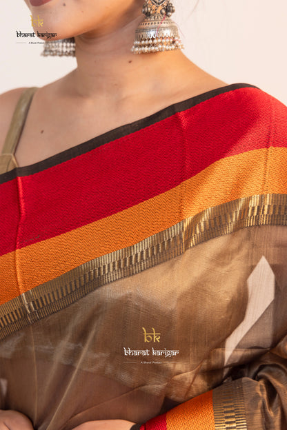 Maheshwari handloom Saree -Product code-THA001