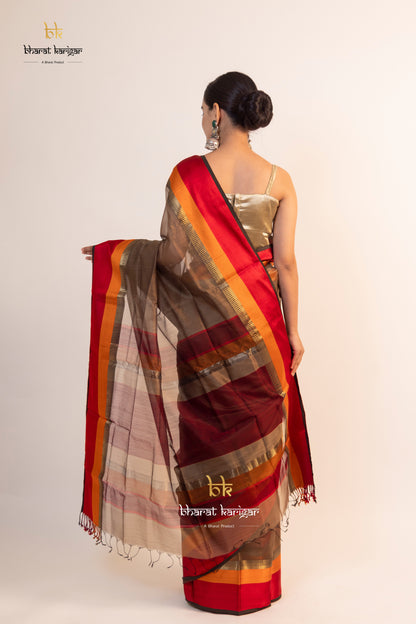 Maheshwari handloom Saree -Product code-THA001
