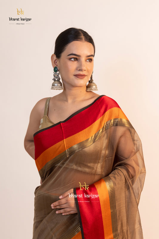 Maheshwari handloom Saree -Product code-THA001
