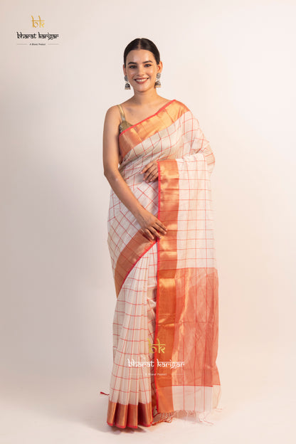 Maheshwari handloom Saree -Product code-THA020
