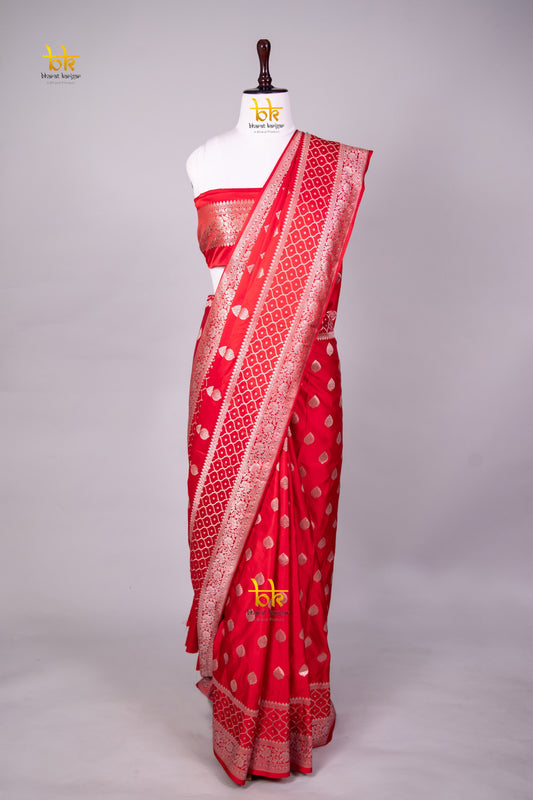 Banarasi mashru handloom Silk code-BYD128