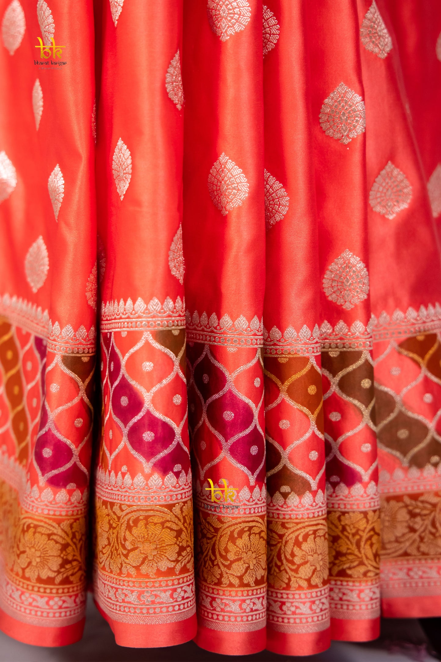 Banarasi mashru handloom Silk code-BYD135
