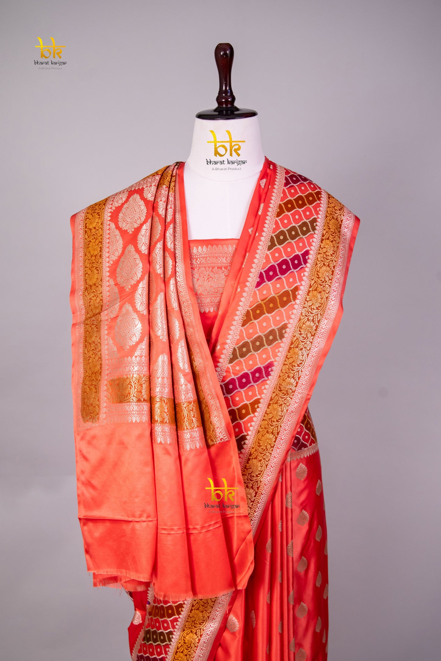 Banarasi mashru handloom Silk code-BYD135