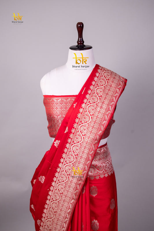 Banarasi mashru handloom Silk code-BYD129