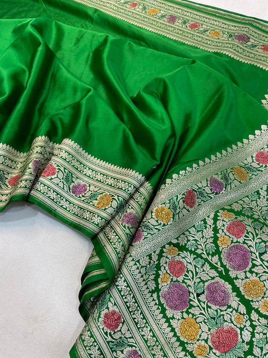 Banarasi mashru handloom Silk code-BSH70