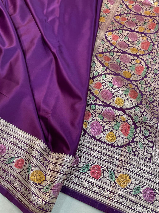Banarasi mashru handloom Silk code-BSH71