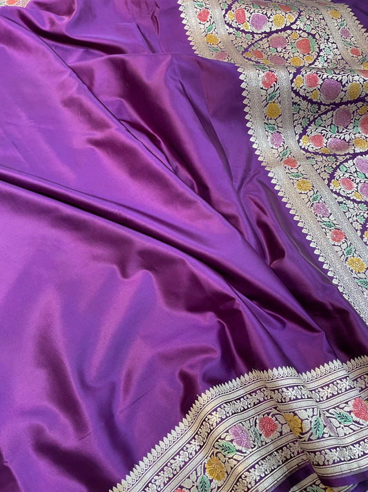 Banarasi mashru handloom Silk code-BSH71