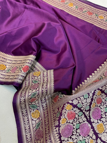 Banarasi mashru handloom Silk code-BSH71