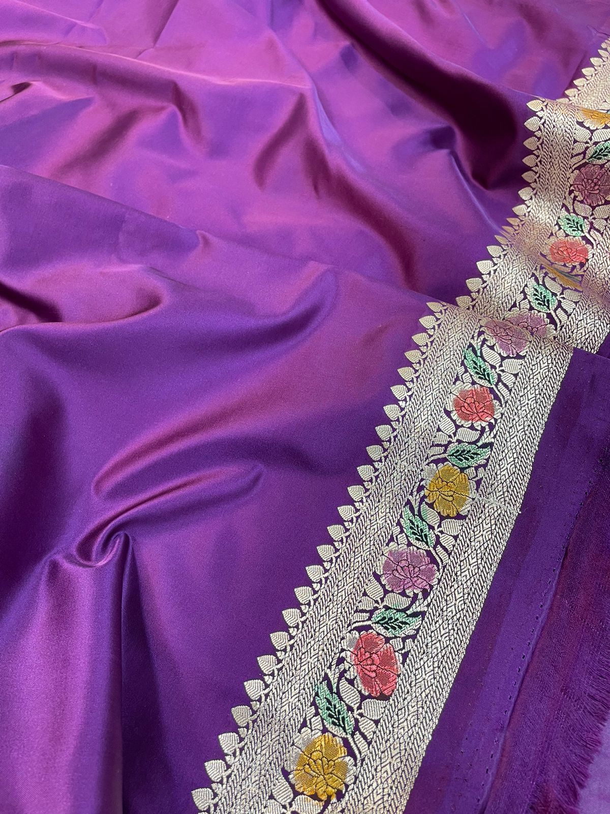 Banarasi mashru handloom Silk code-BSH71