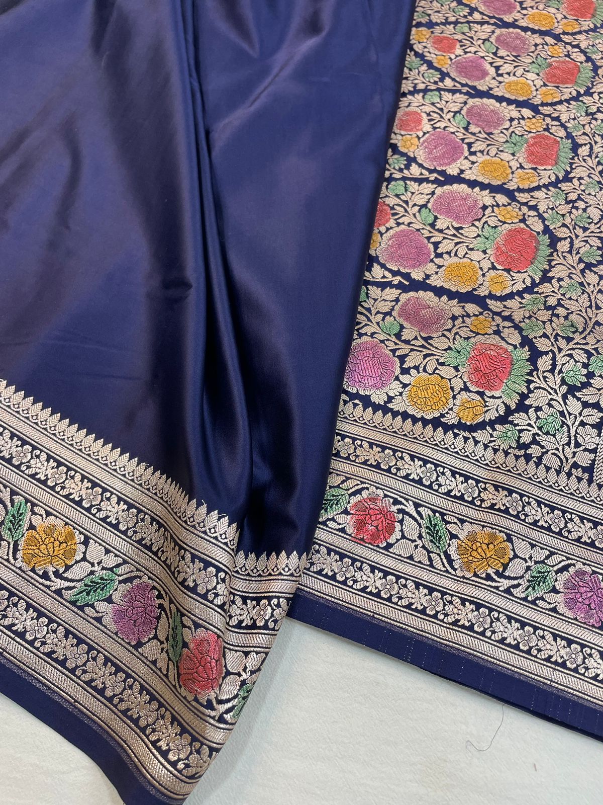Banarasi mashru handloom Silk code-BSH72
