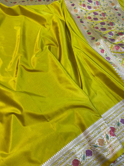 Banarasi mashru handloom Silk code-BSH73