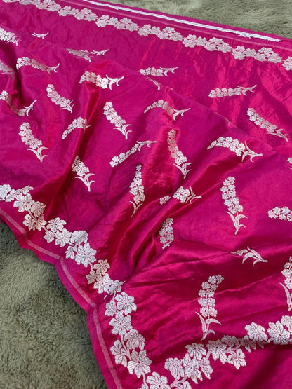Banarasi mashru handloom Silk code-BSH60