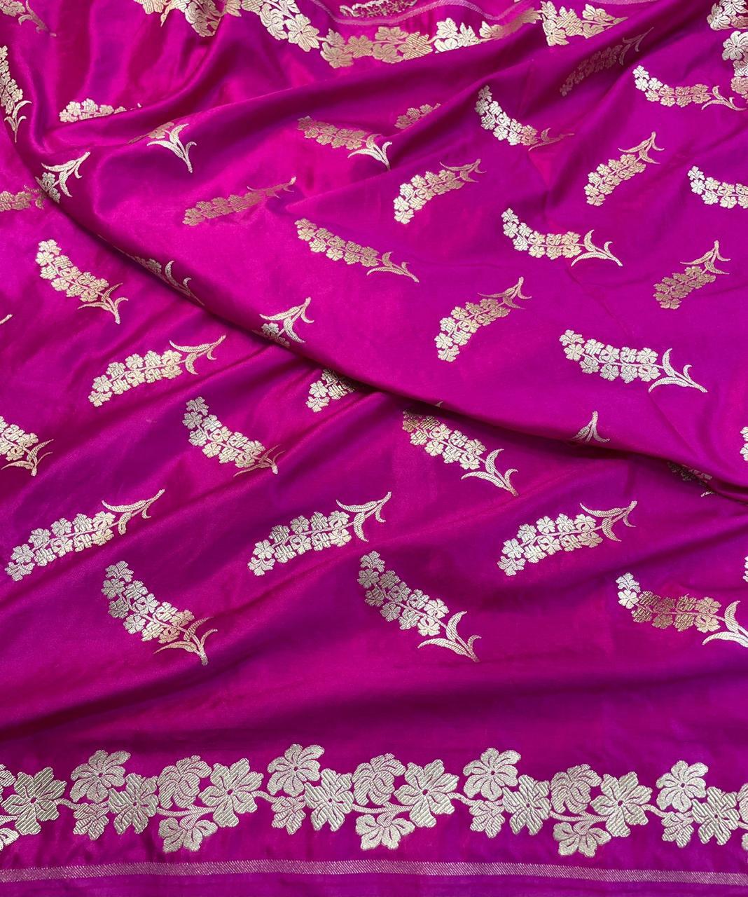 Banarasi mashru handloom Silk code-BSH69