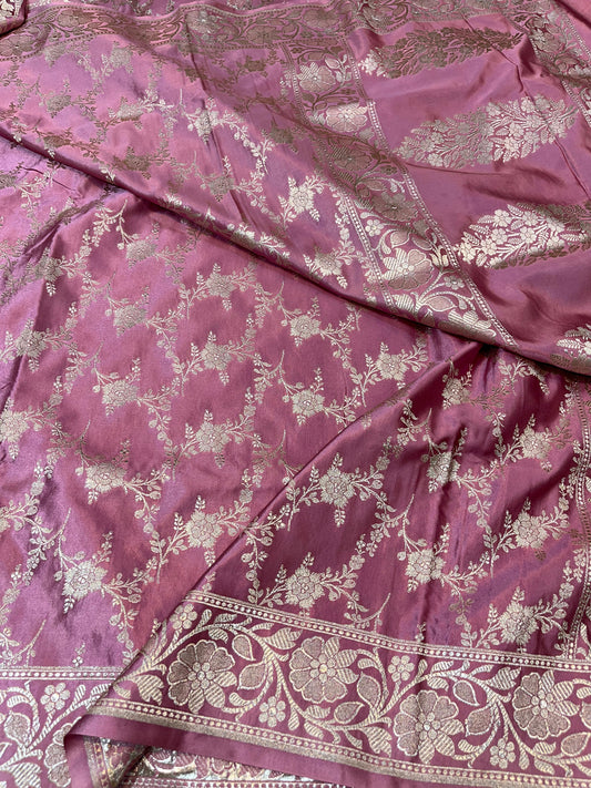 Banarasi mashru handloom Silk code-BSH51