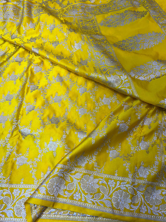 Banarasi mashru handloom Silk code-BSH52