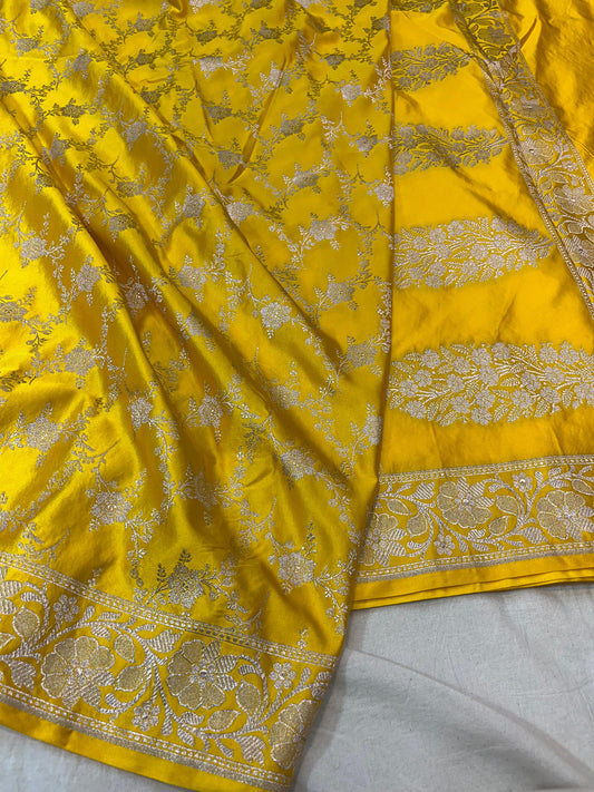 Banarasi mashru handloom Silk code-BSH52
