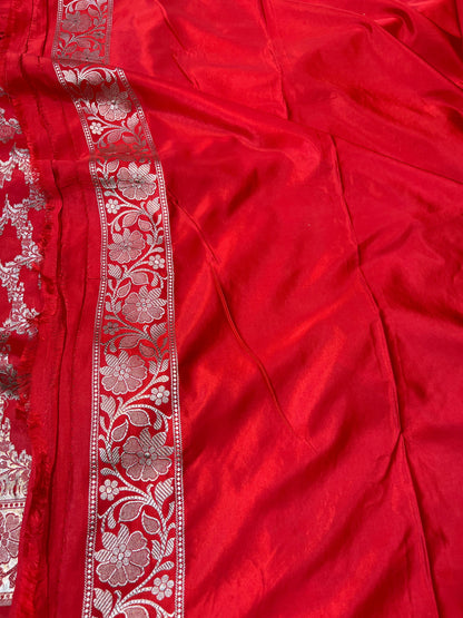 Banarasi mashru handloom Silk code-BSH54