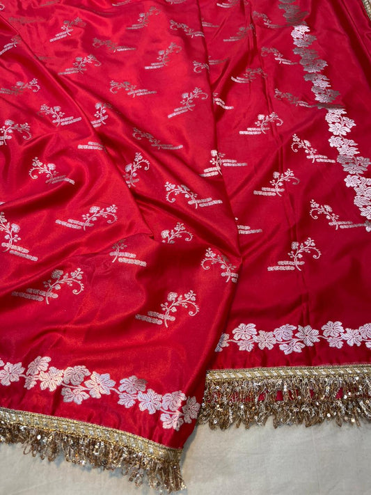 Banarasi mashru handloom Silk code-BSH41