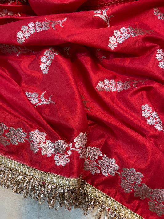 Banarasi mashru handloom Silk code-BSH43