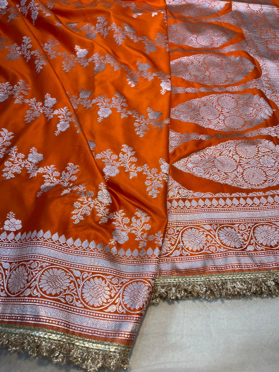 Banarasi mashru handloom Silk code-BSH47