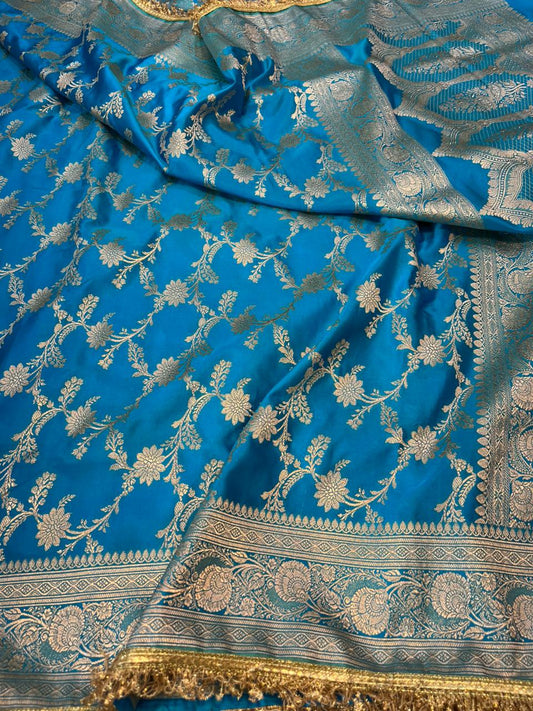 Banarasi mashru handloom Silk code-BSH48
