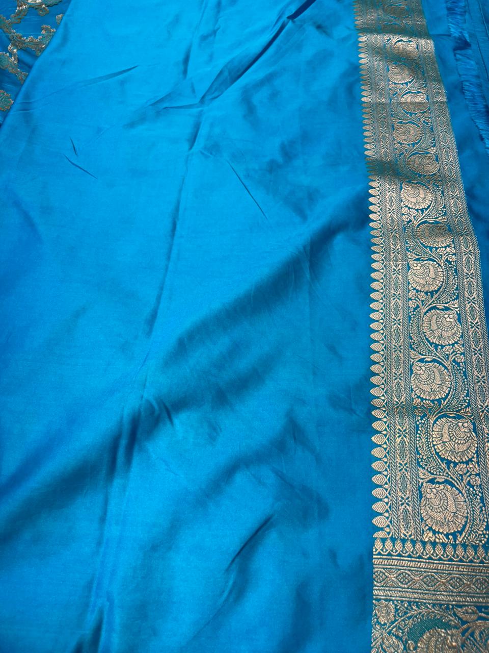 Banarasi mashru handloom Silk code-BSH48