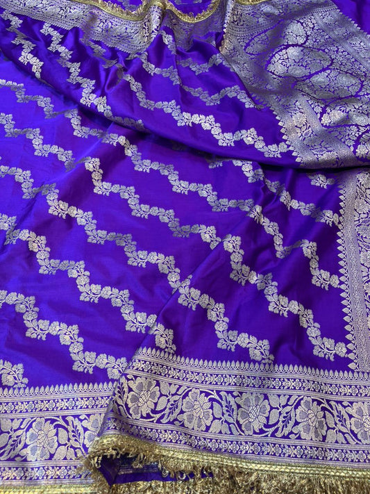 Banarasi mashru handloom Silk code-BSH49