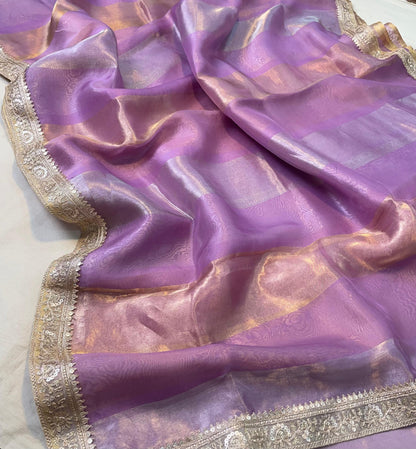Banarasi Tissue handloom Silk Saree code-BTA08