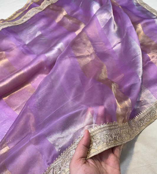 Banarasi Tissue handloom Silk Saree code-BTA08