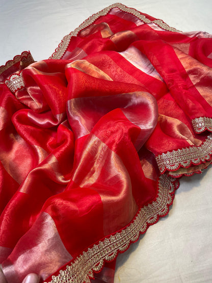 Banarasi Tissue handloom Silk Saree code-BTA20