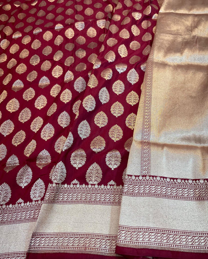 Banarasi Katan handloom Silk Saree code-BTA24