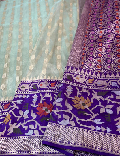Banarasi Tissue handloom Silk Saree code-BTA15