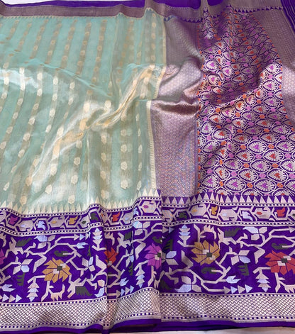 Banarasi Tissue handloom Silk Saree code-BTA15
