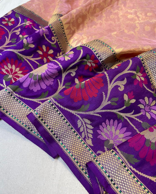 Banarasi Tissue handloom Silk Saree code-BTA14