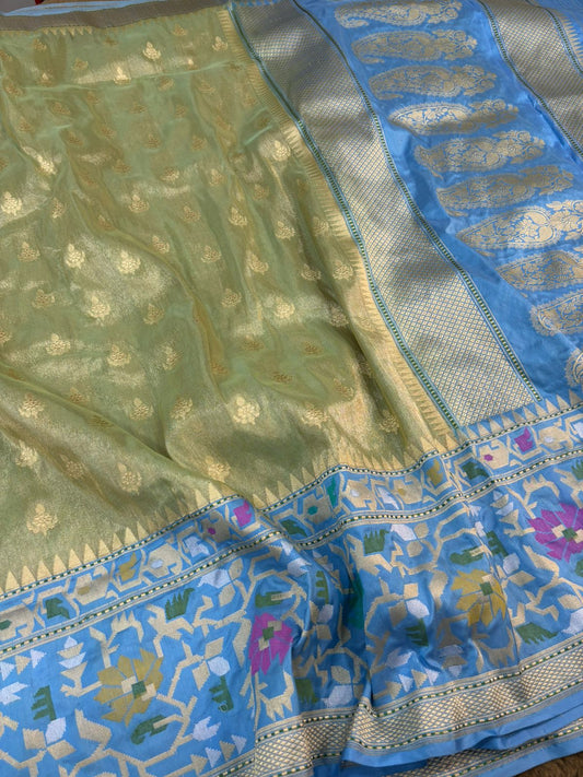 Banarasi Tissue handloom Silk Saree code-BTA17