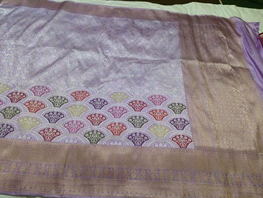 banarasi pure katan silk Saree Code-WEA067