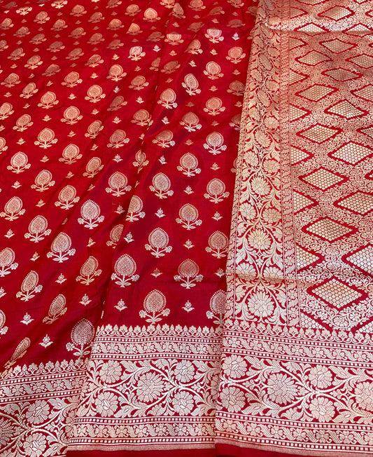 banarasi pure katan silk Saree Code-WEA064
