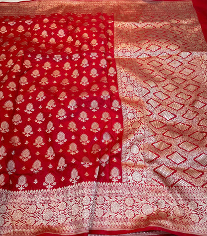 banarasi pure katan silk Saree Code-WEA064