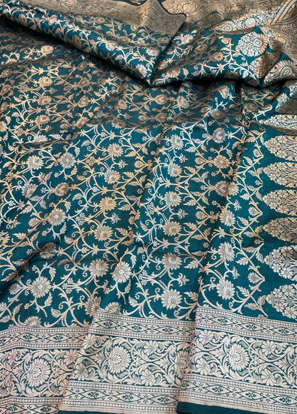 banarasi pure katan silk Saree Code-WEA063