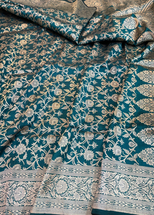banarasi pure katan silk Saree Code-WEA063