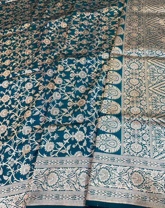 banarasi pure katan silk Saree Code-WEA063